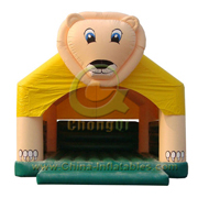 inflatable lion bouncer